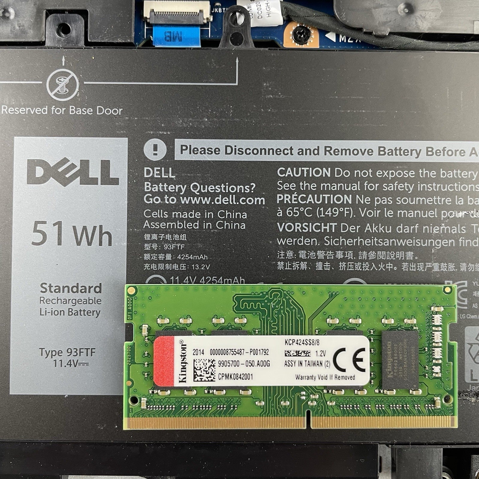 Dell Latitude 5580 15.6" i5-6300U 2.40 GHz 8 GB RAM No SSD/OS/AC23