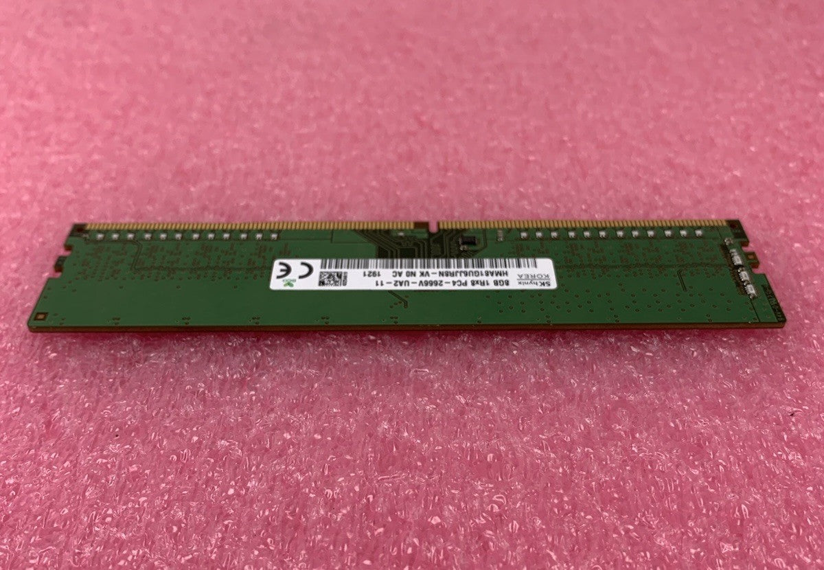 SK Hynix HMA81GU6JJR8N-VK PC4-2666V-UA2-11 8GB 1Rx8 Desktop Memory RAM3