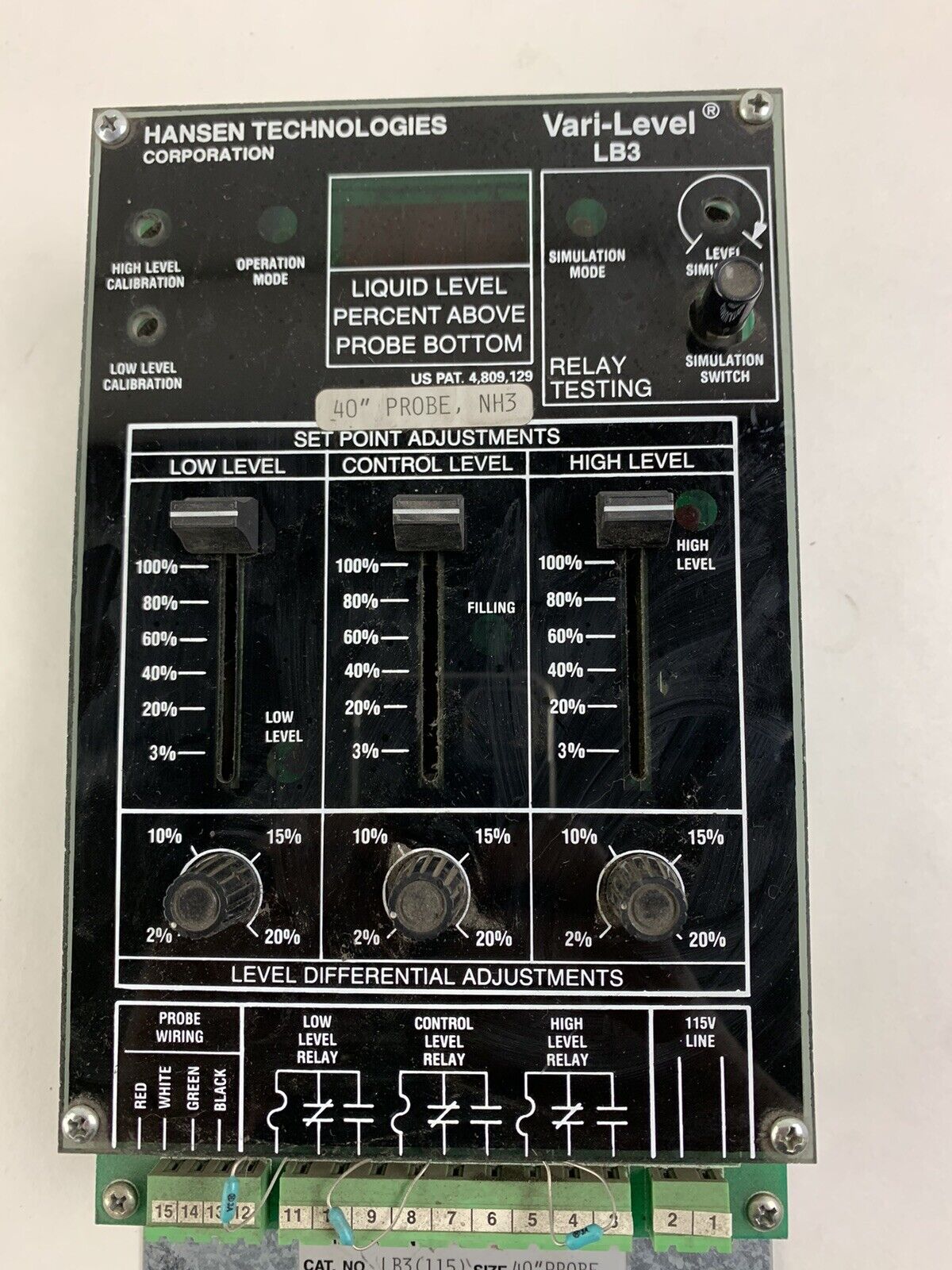 Hansen Technologies Corporation  Vari Level Amonia LB3