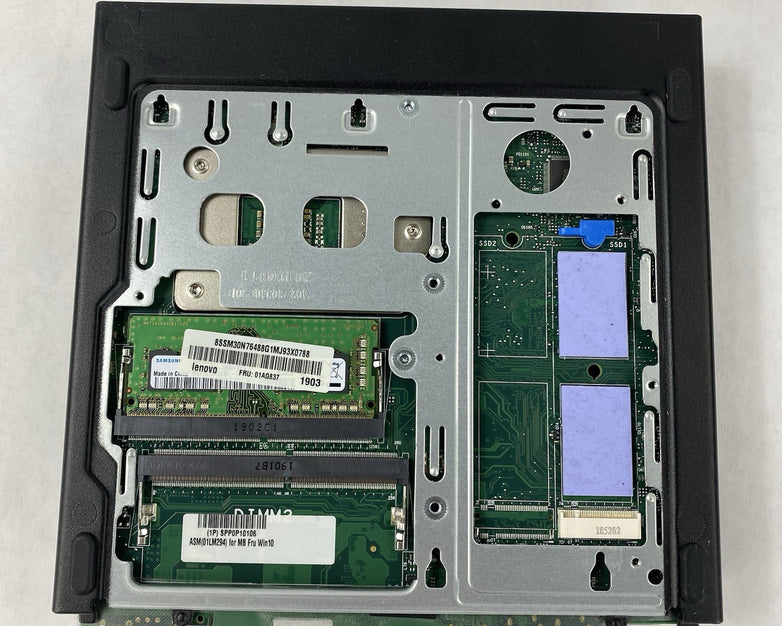 Lenovo ThinkCentre M720Q Micro i5-8500T 2.10 GHz 8 GB RAM DVD-RW No HDD/OS/AC
