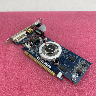 GIGABYTE GV-N84S-512I NVIDIA GeForce 8400GS 512MB GDDR2 PCIe Graphics Card