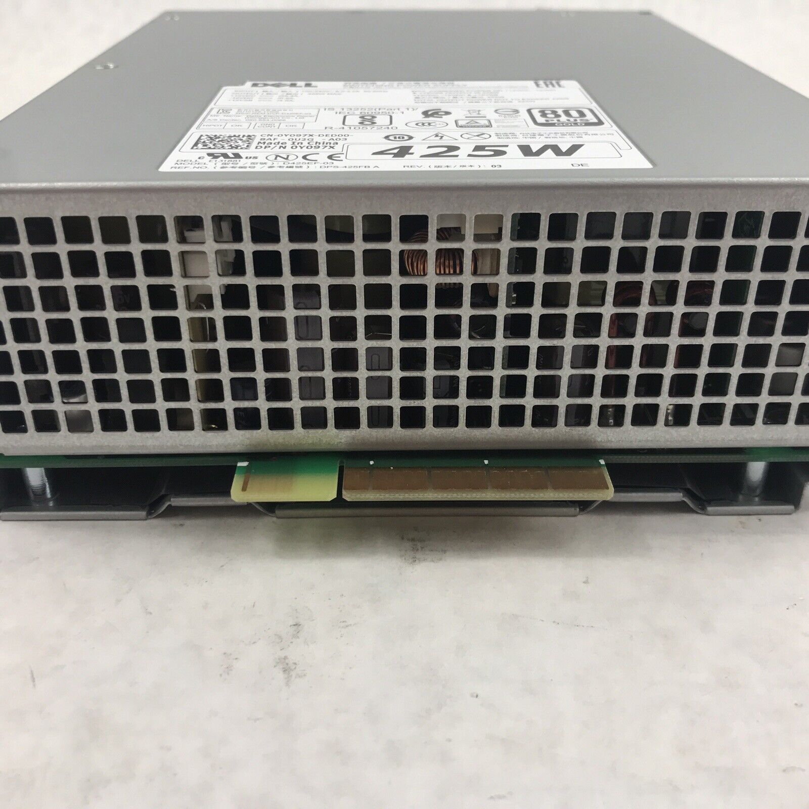 Dell Y097X 425W 60Hz 35.4A 240V Switching Power Supply