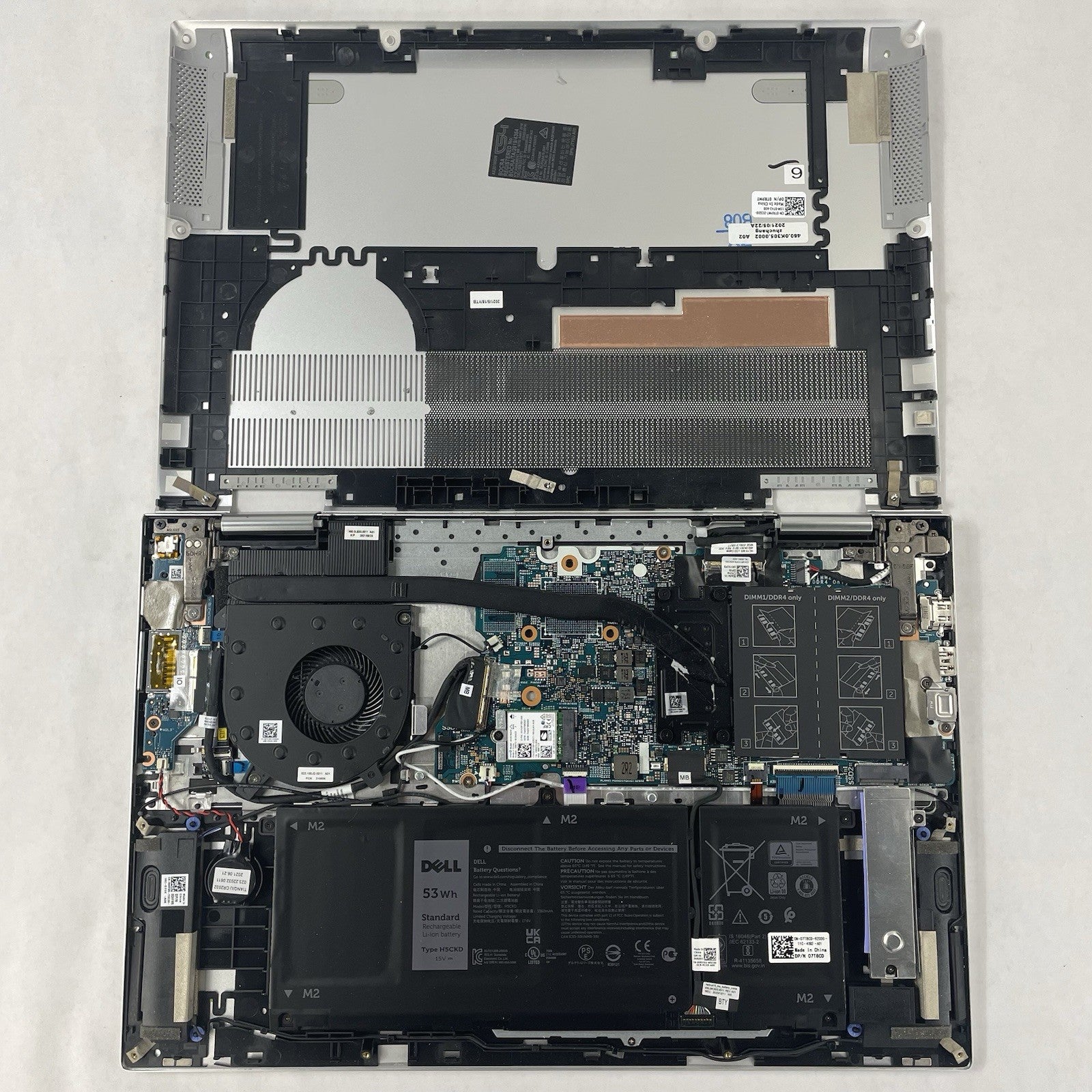 Dell Inspiron 7506 2in1 15.6" i5-1135G7 2.40 GHz 8 GB RAM No SSD/OS/AC17