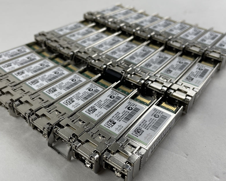 Cisco SFP-10G-SR OEM CISCO 10-2415-03 850nm 10GBASE-SR SFP+ Lot of 27 Untested
