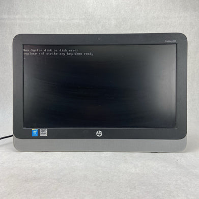 HP Pro One 400 G1 AIO Intel Core i5-4590T 2GHz 8GB RAM No HDD No OS No AC