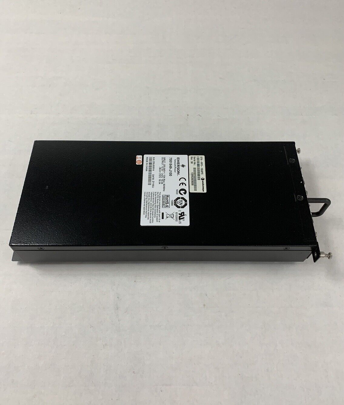 Emerson 7001549-J100 Power Supply 240V 60Hz 12A