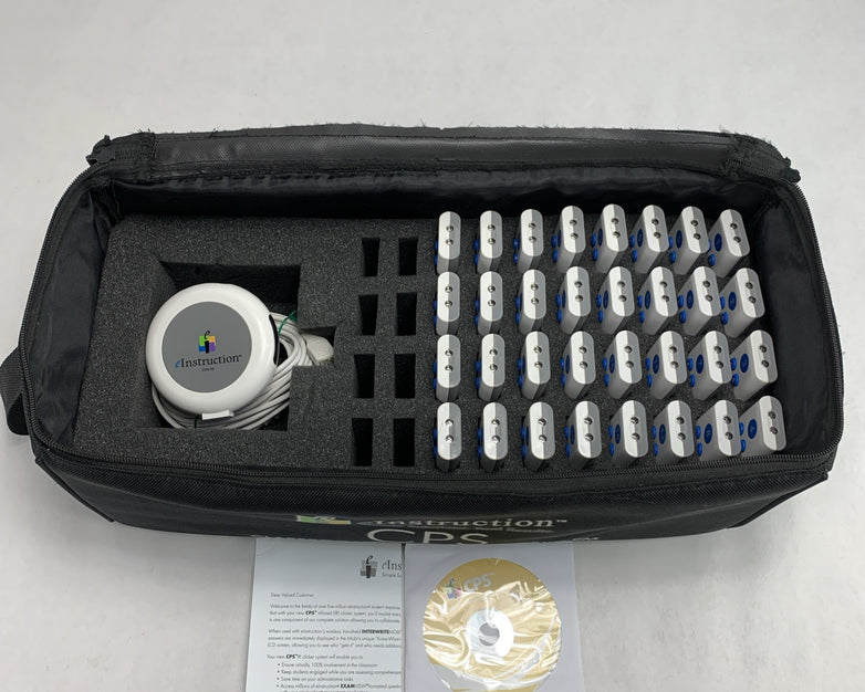 eInstruction CPS IR 1.31 Class Performance System Set with 32 Clickers