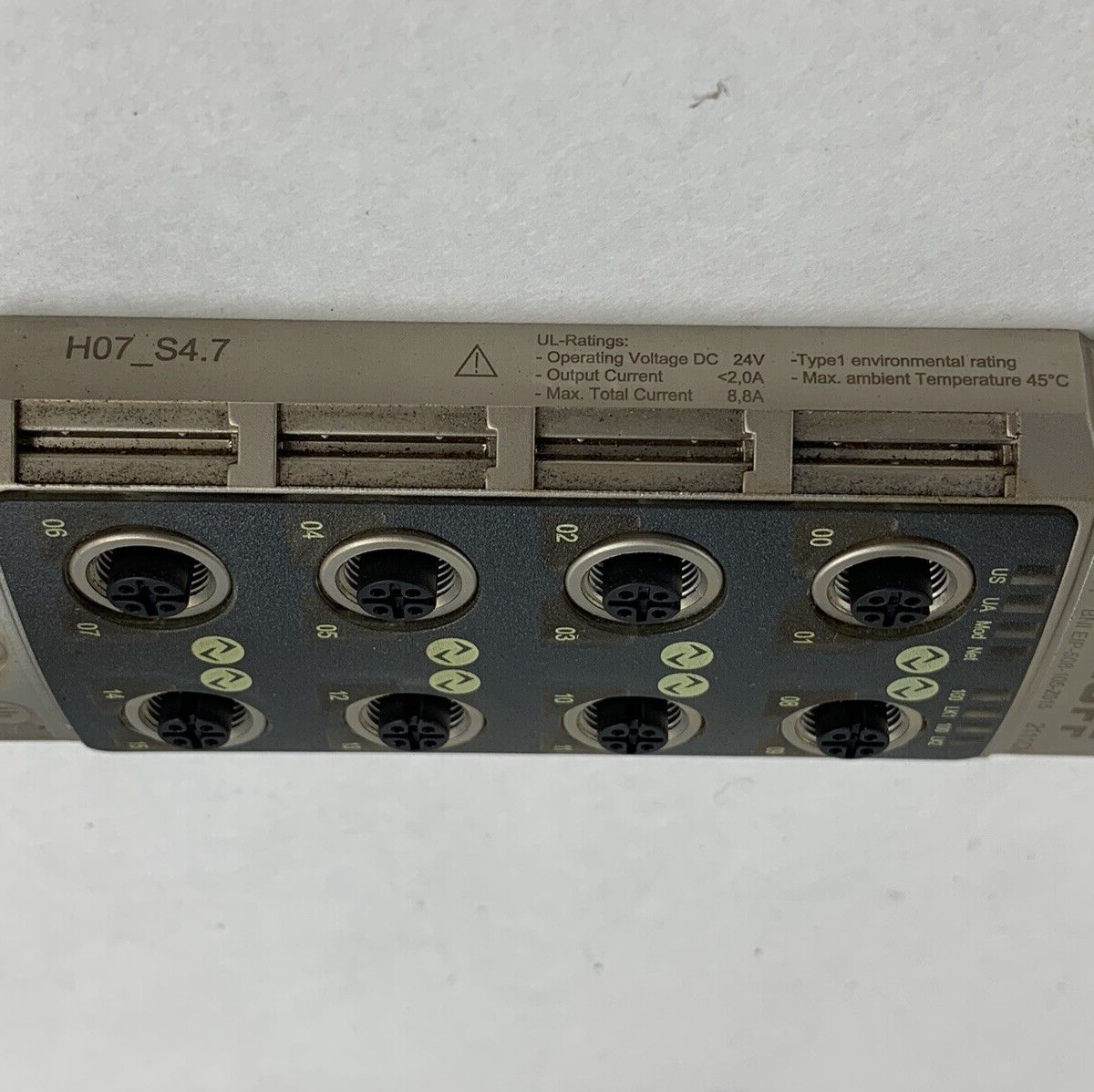 Balluff BN1006A IO Link Master 8-In/8-Out M12 Ports BNI EIP-50 Untested8