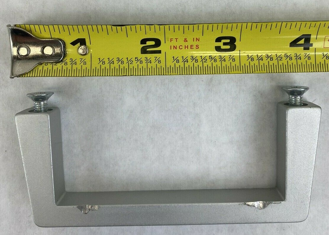 Square Bar Pull Extruded Aluminum Modern Cabinet Handle (Lot of 30)
