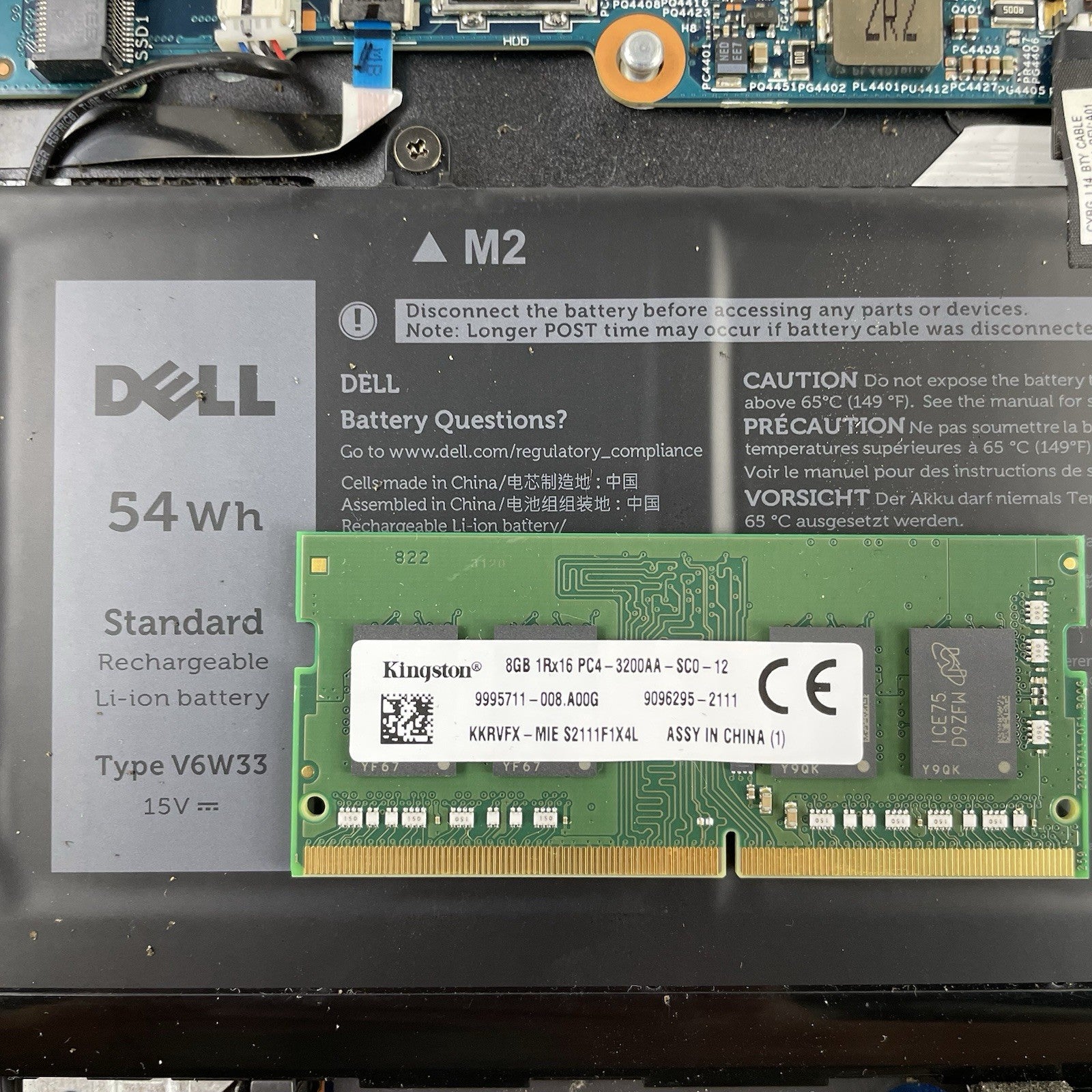 Dell Latitude 3520 15.6" i5-1145G7 2.60 GHz 8 GB RAM No SSD/OS/AC - Heat Spot20
