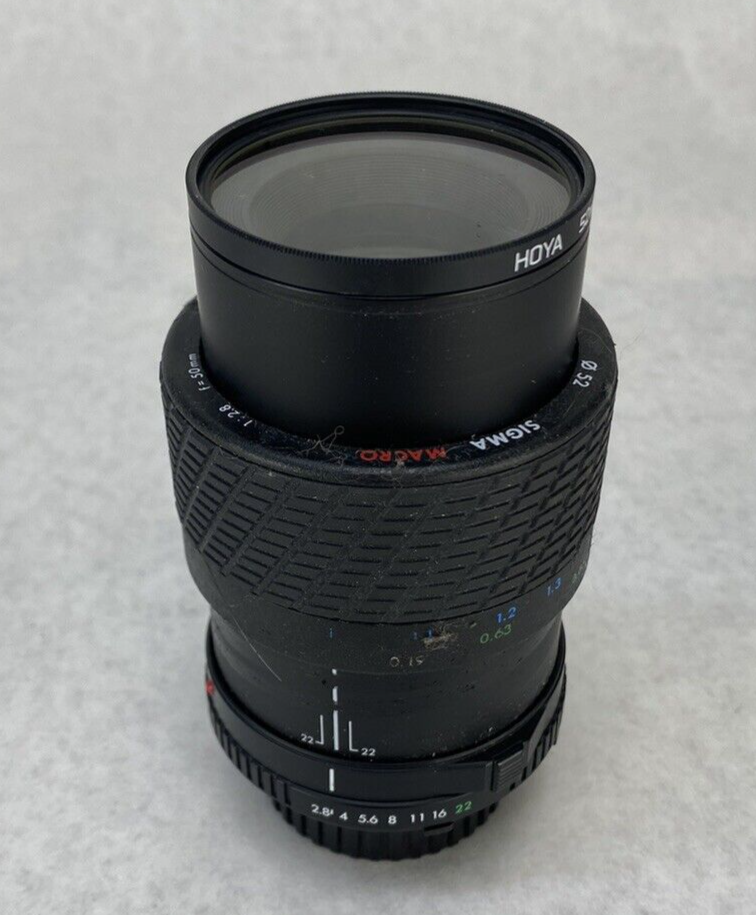 Sigma Macro 1:2.8 f=50mm Multi Coated Camera Lens