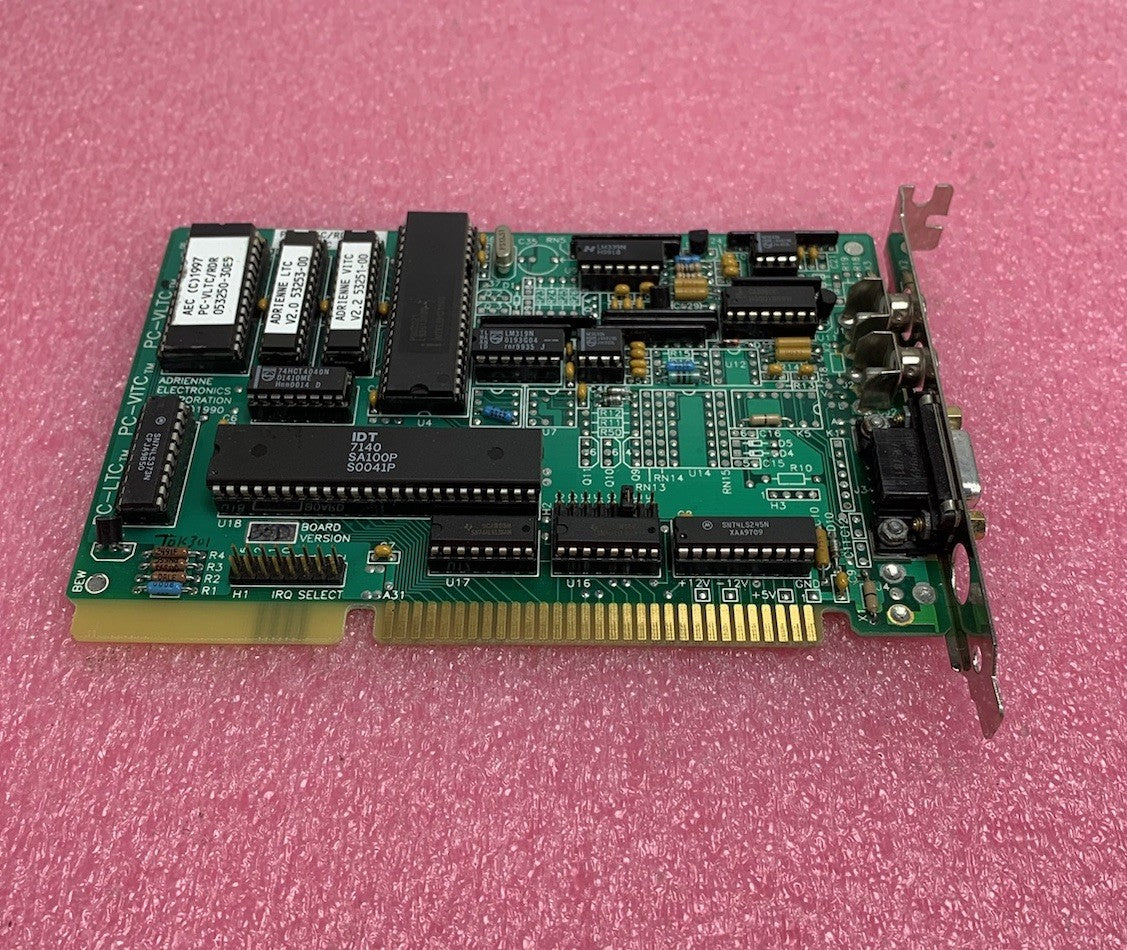 Adrienne Electronics ISA590 PC-LTC PC-VITC PC-VLTC ISA Card