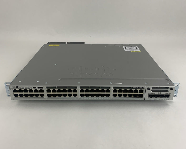 Cisco Catalyst WS-C3850-48U-S V06 48 Port Switch Tested w/C3850-NM-2-10G 2x PSUs