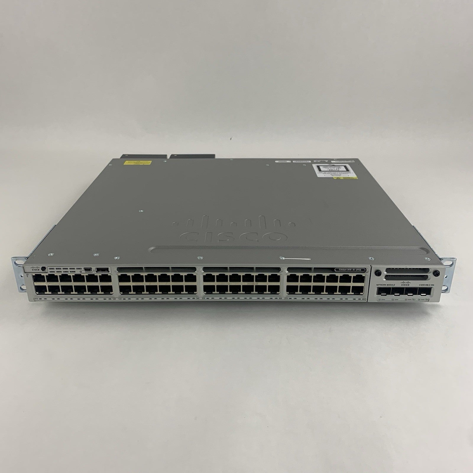Cisco Catalyst WS-C3850-48U-S V06 48 Port Switch Tested w/C3850-NM-2-10G 2x PSUs1