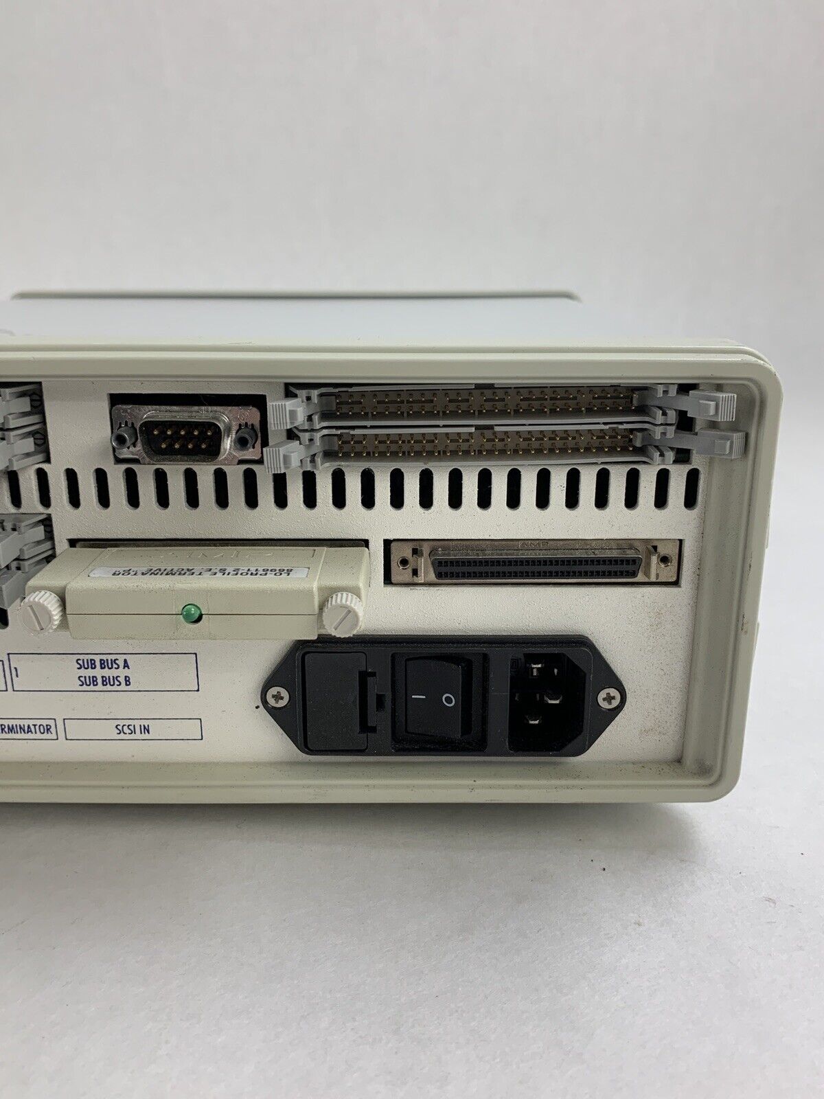TMI Corporation Master Controller SCSI Sub Bus A/B P1C P1A 265V Power Tested