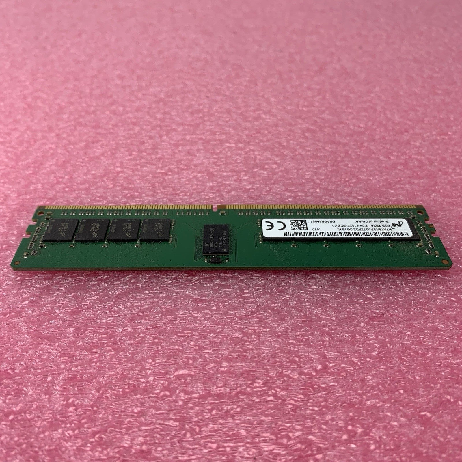 Micron MTA18ASF1G72PDZ-2G1B1II PC4-2133P-REB-11 8GB 1Rx8 Desktop Memory RAM3