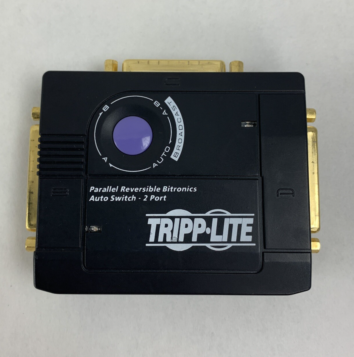 Tripp Lite Parallel Reversible Bitronics Auto Switch No Power Supply Untested