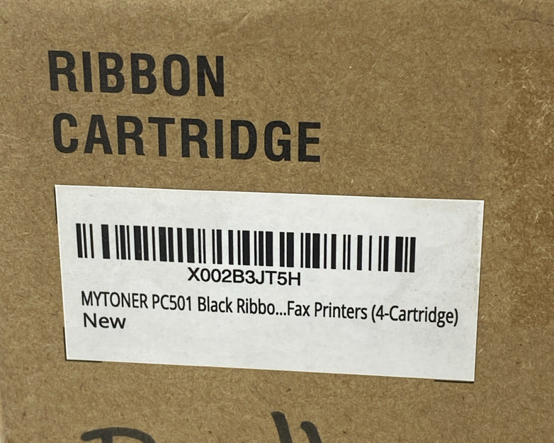 Brother PC501 Fax Black Thermal Print Ribbon Cartridge for FAX-575 565 560 READ