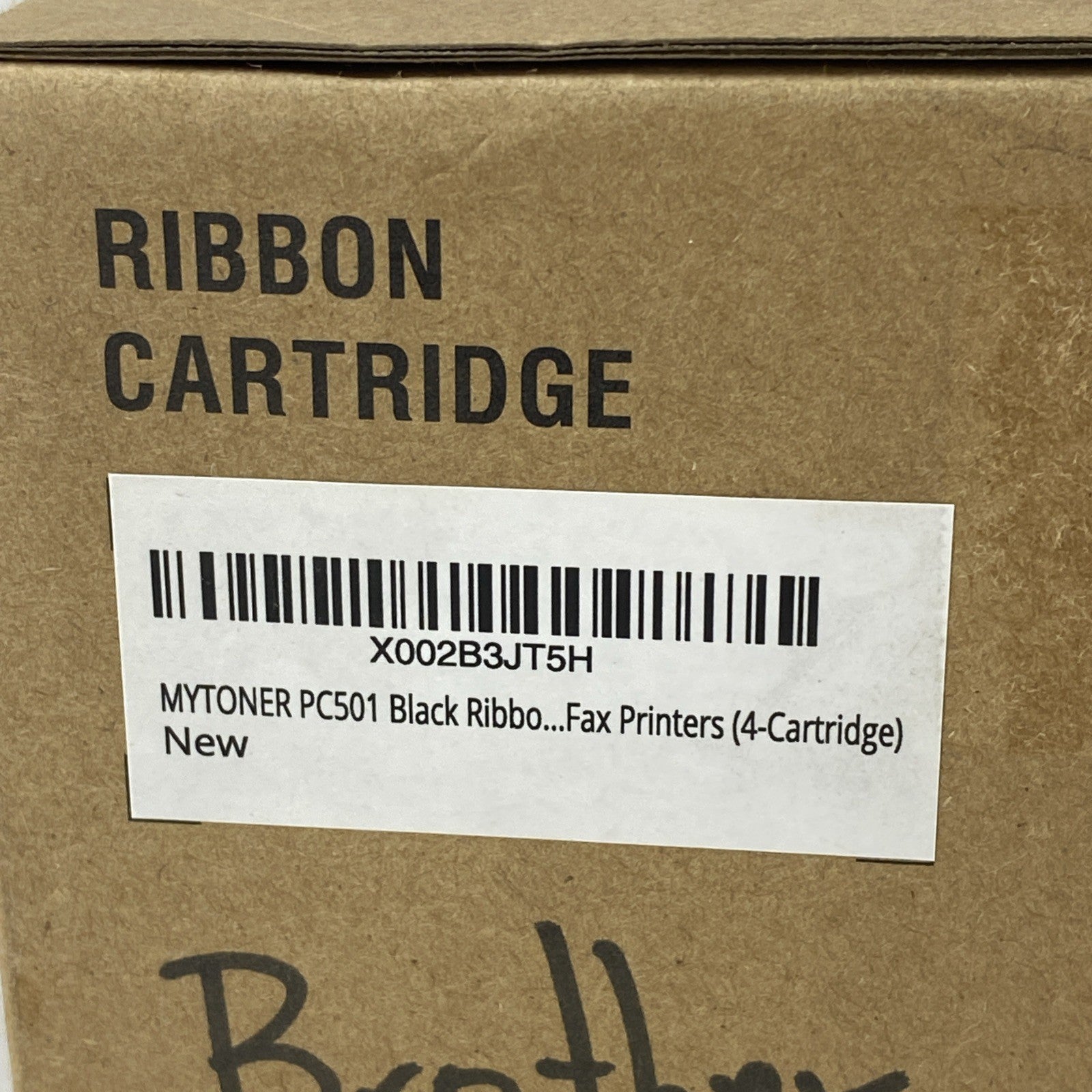 Brother PC501 Fax Black Thermal Print Ribbon Cartridge for FAX-575 565 560 READ7