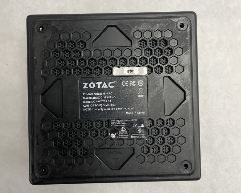 ZOTAC ZBox C1325 Nano Micro Celeron N3160 1.60 GHz 4 GB RAM No SSD No OS
