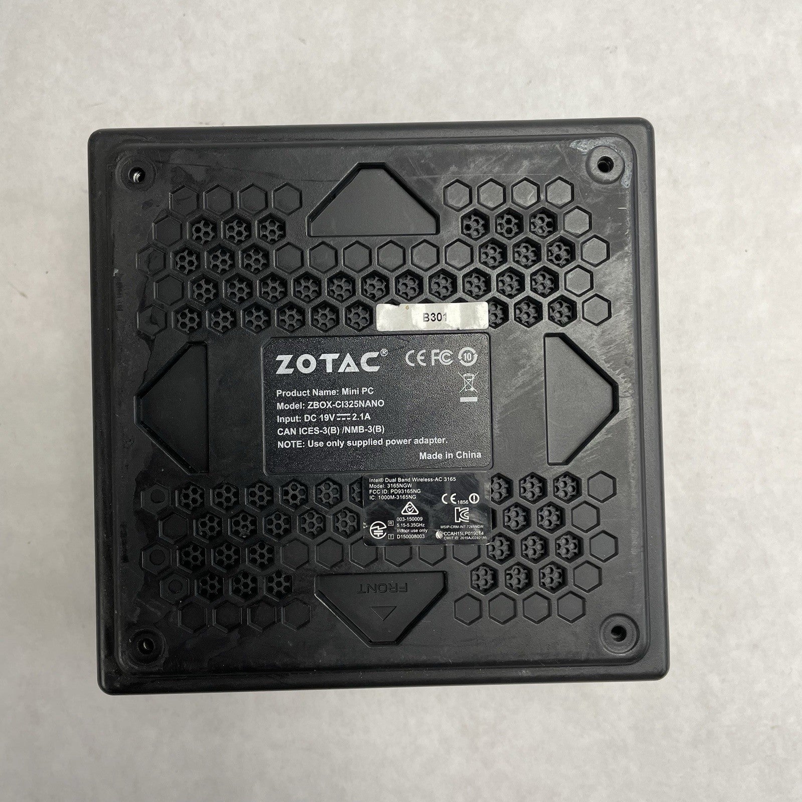 ZOTAC ZBox C1325 Nano Micro Celeron N3160 1.60 GHz 4 GB RAM No SSD No OS