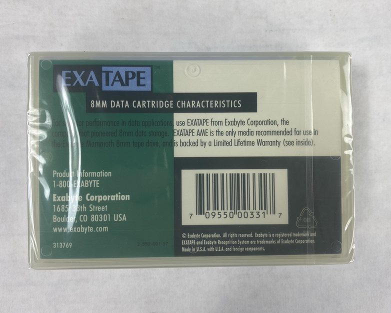 Exabyte Exatape 22m AME Mammoth 8mm Data Cartridge (Lot of 10)