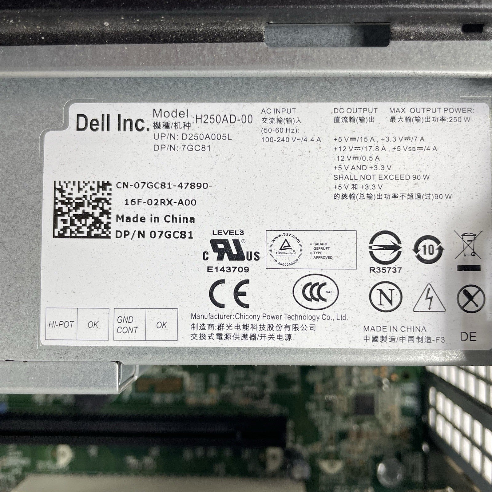 Dell Optiplex 990 DT i3-2120 3.30 GHz 4 GB RAM No HDD/OS14