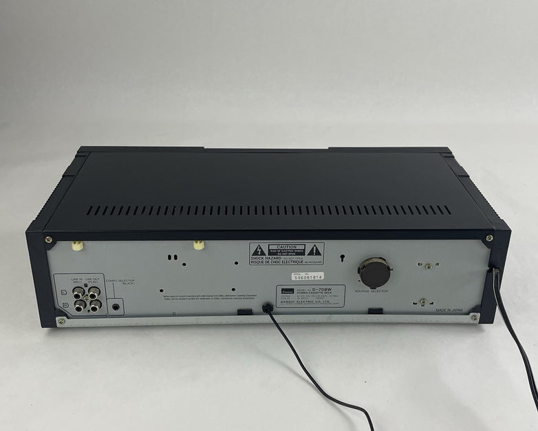 Sansui D-70BW Stereo Cassette Deck with Dolby B/C Noise Reduction
