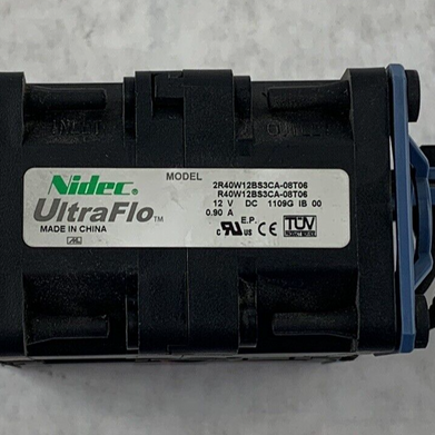 Nidec Ultraflo 2R40W12BS3CA-08T06 Dual Server Fan HP 532149-001
