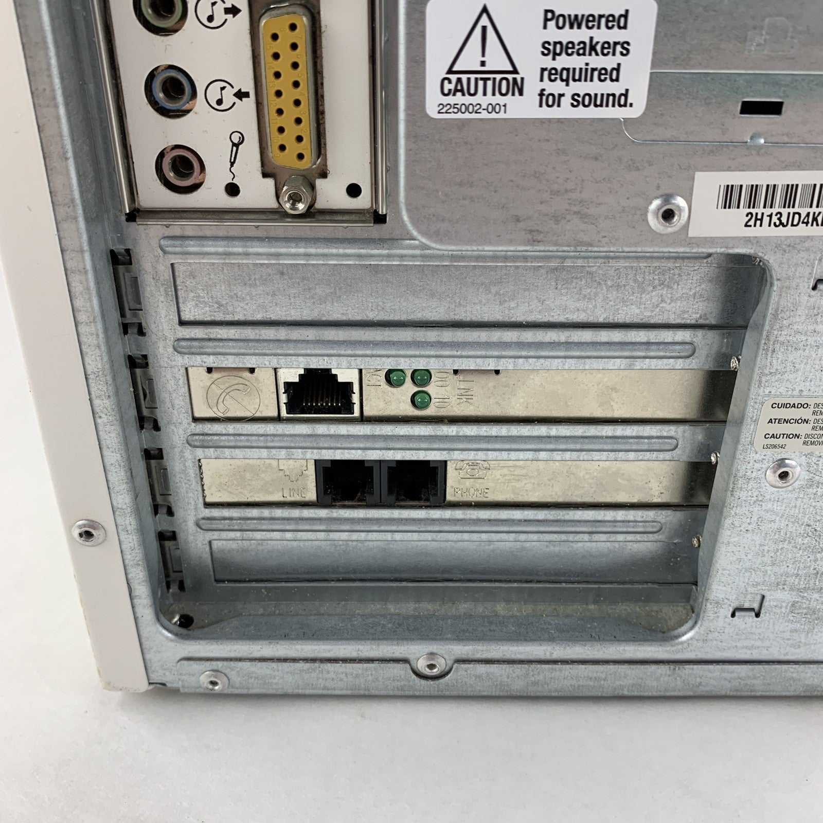 Compaq Presario 5010US Vintage Pentium III 866 MHz 256 MB RAM No OS No HDD