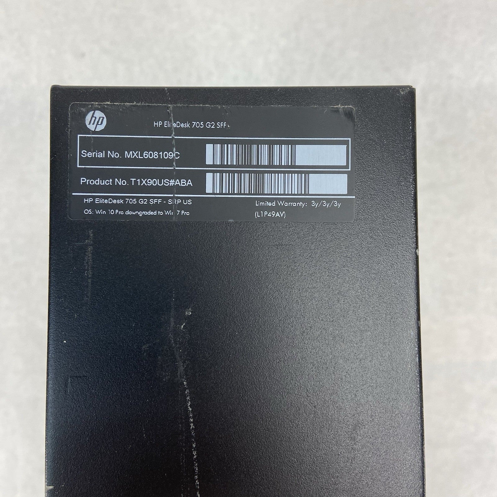 HP EliteDesk 705 G2 SFF AMD Pro A4-8350B R5 3.5GHz 8GB RAM No HDD No OS3