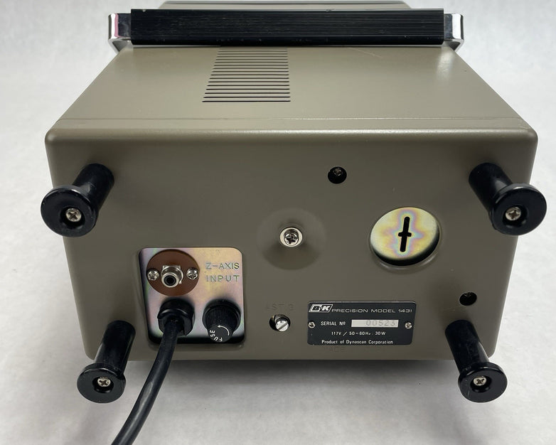 B&K Precision Model 1431 Oscilloscope Power Tested Parts Or Repair