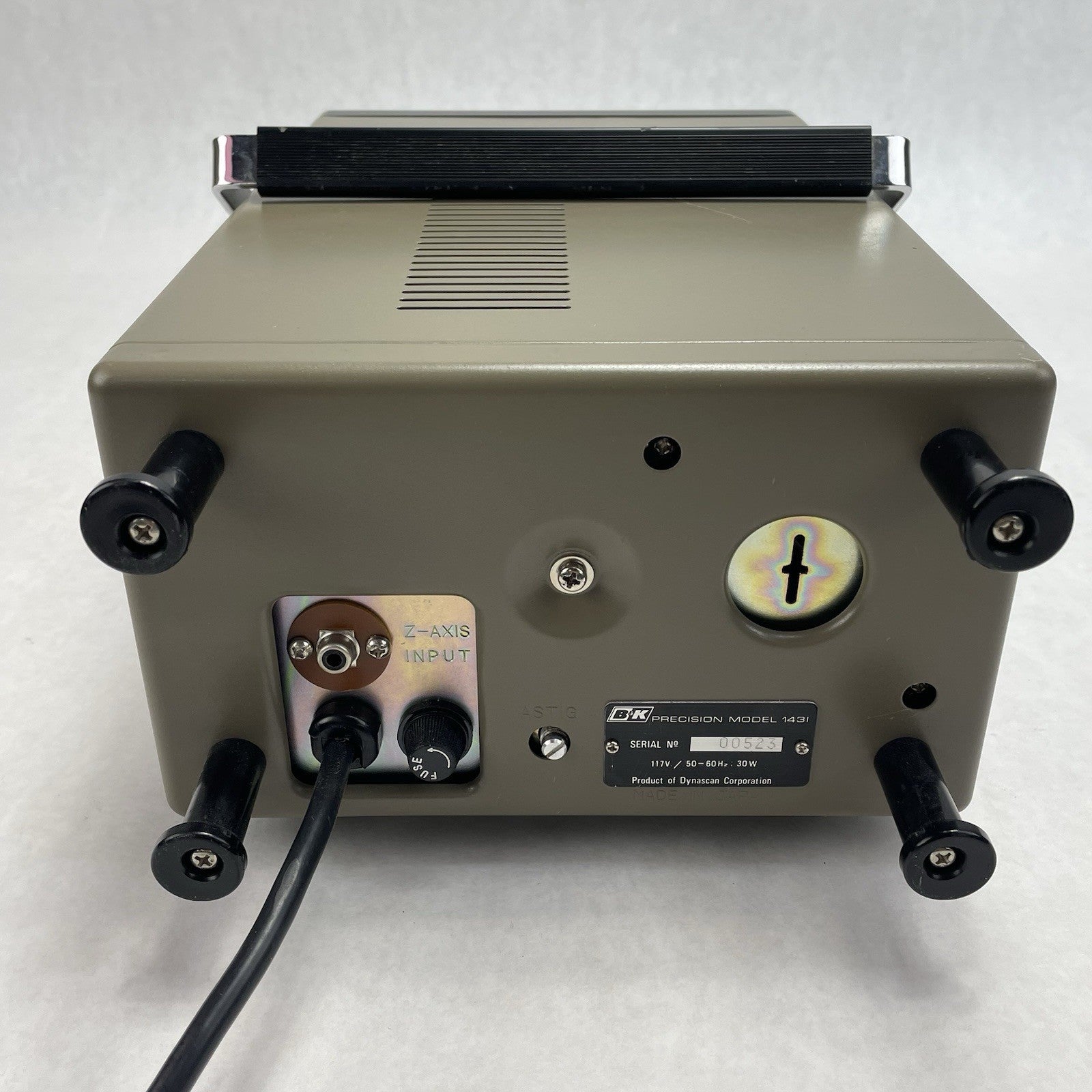 B&K Precision Model 1431 Oscilloscope Power Tested Parts Or Repair4
