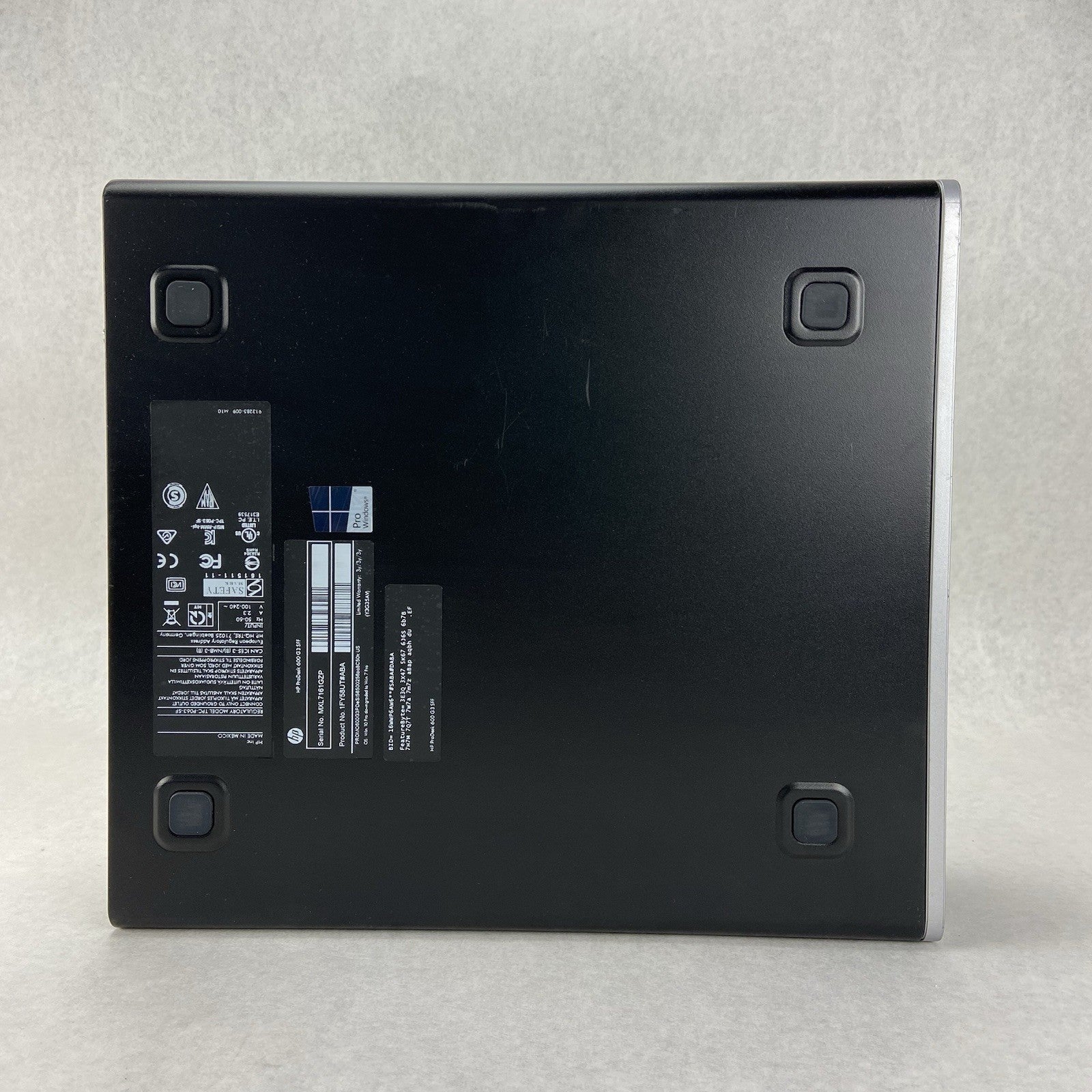 HP ProDesk 600 G3 SFF Intel Core i5-6500 3.2GHz 8GB RAM No HDD/OS Bad Front USB3