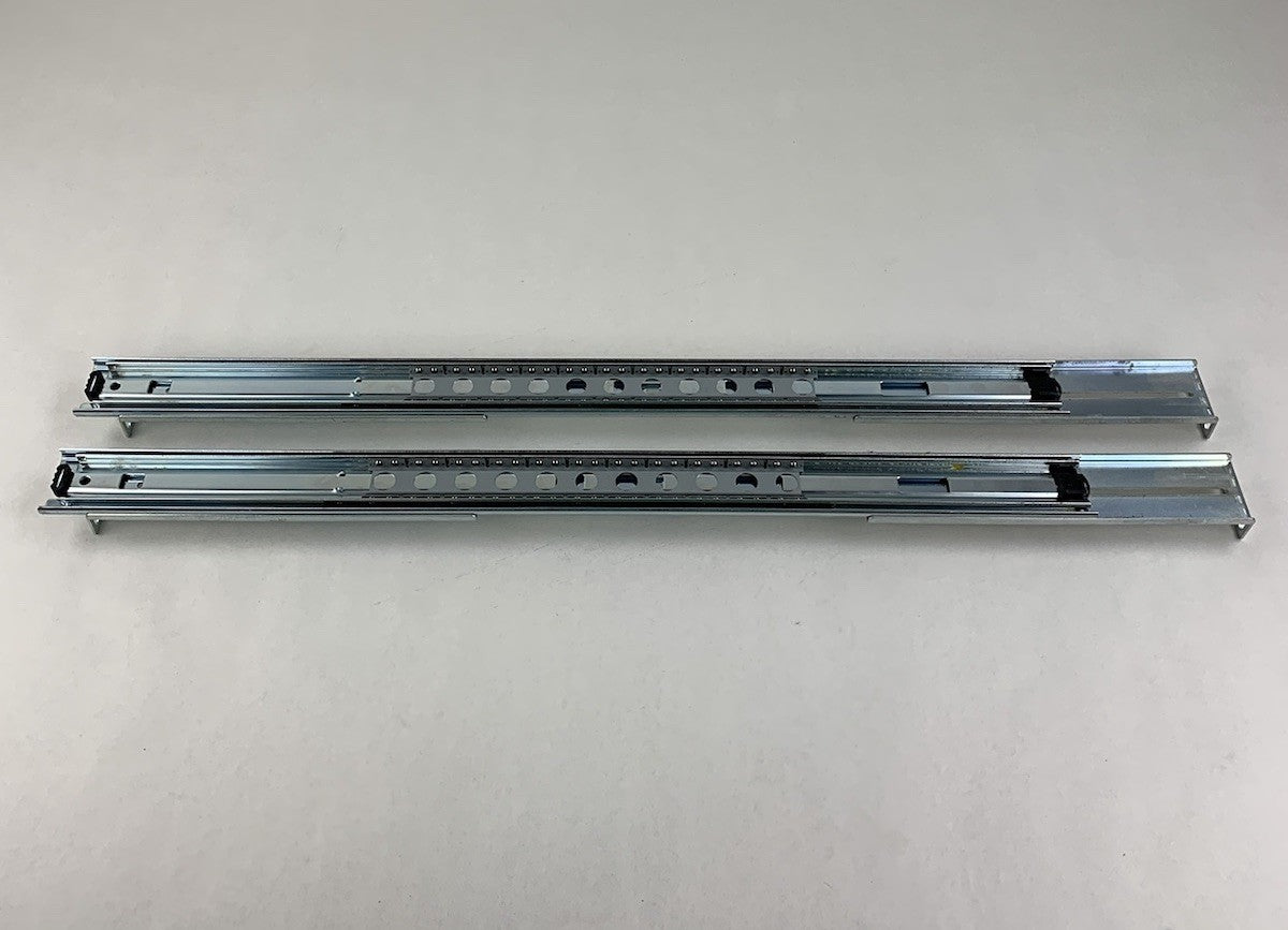 Unbranded 1U Left + Right Outer Server Rail Kit