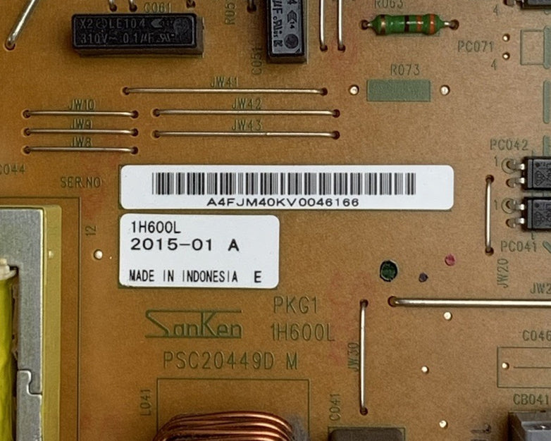 Konica Minolta 2015-01 A 1H600L Power Supply Board for C454e