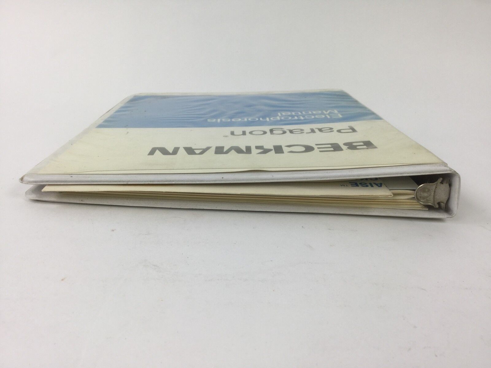 Beckman Paragon Electrophoresis Manual