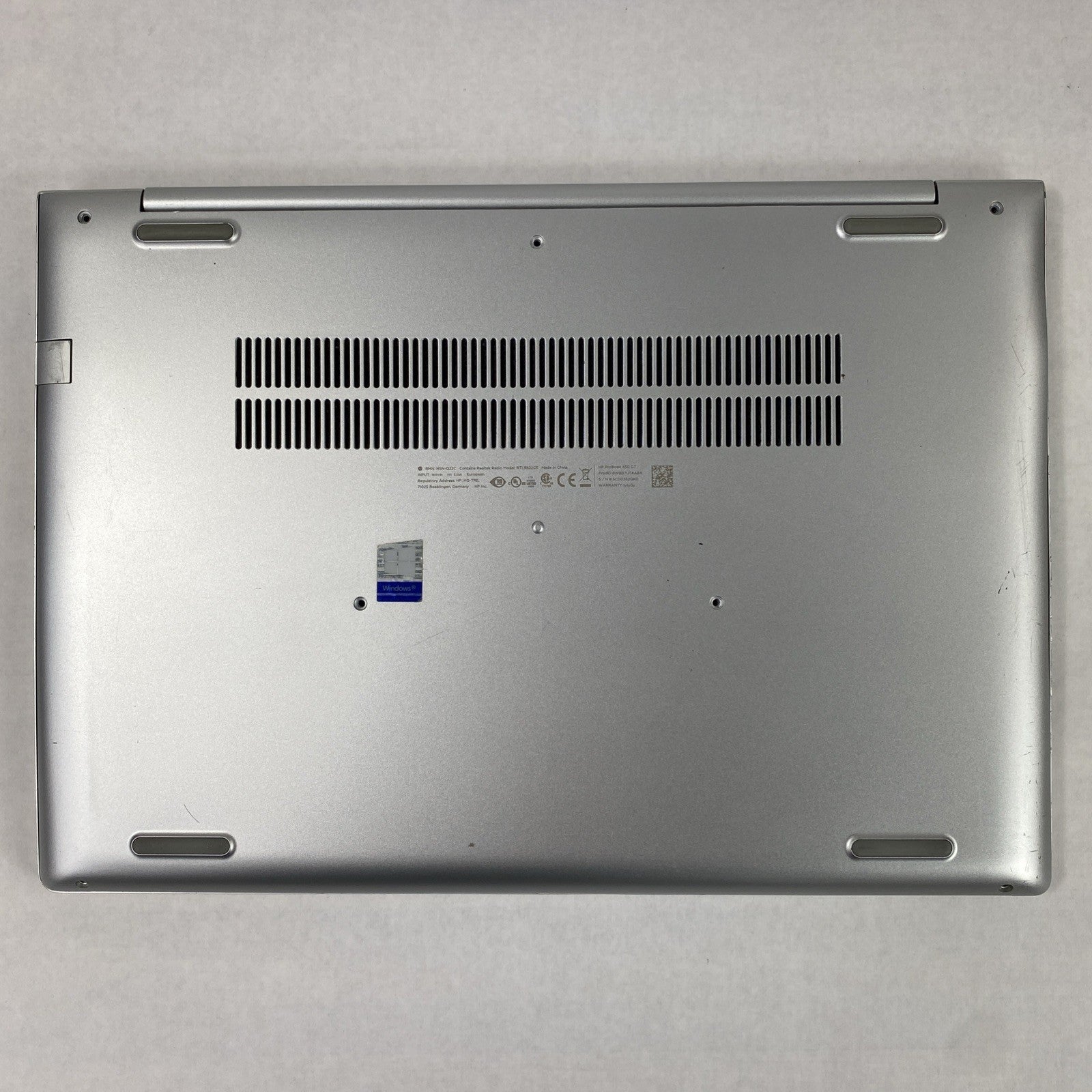 HP ProBook 450 G7 Core i5-10210U 1.60 GHz 8 GB RAM 15.6" No SSD No OS