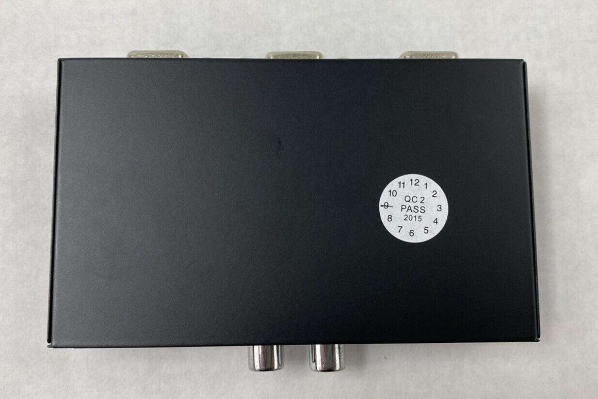 Lot of 2 Panlong 2 Port VGA Switch 2x1 VGA Switch 1920x1440