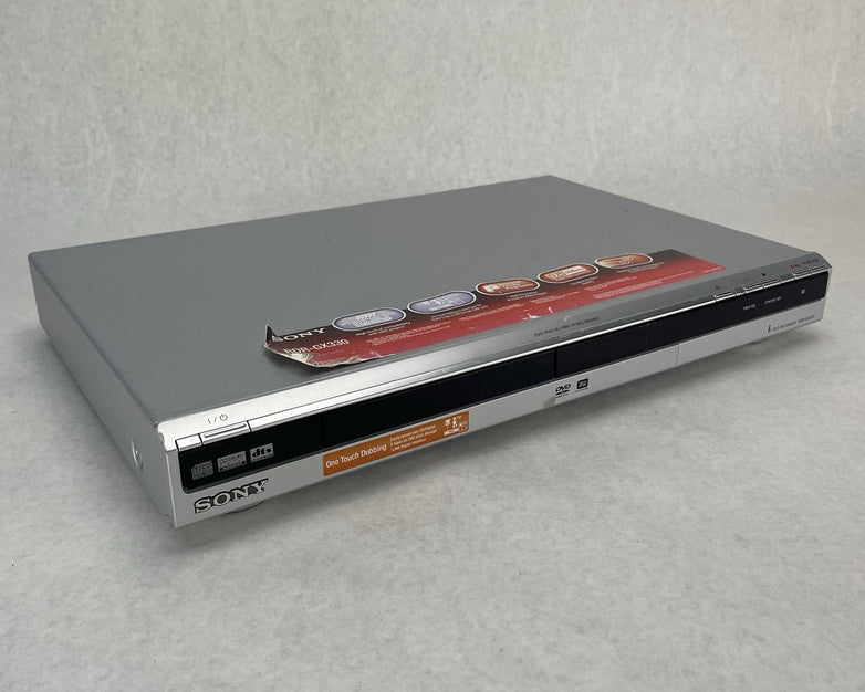 Sony RDR-GX330 DVD Recorder Player No Remote No Power Cord Tested & Working