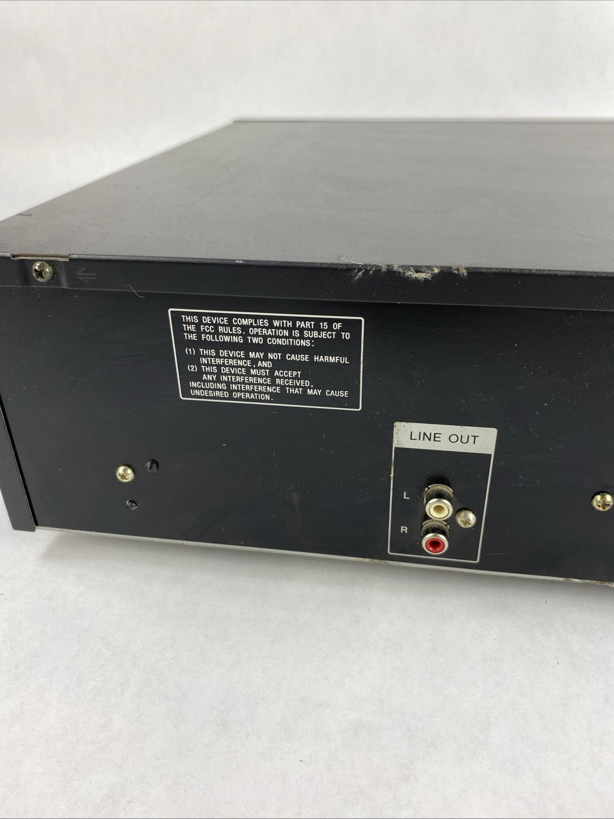 Sony CDP-C365 5 Disc Ex-Change CD Player - Tested8