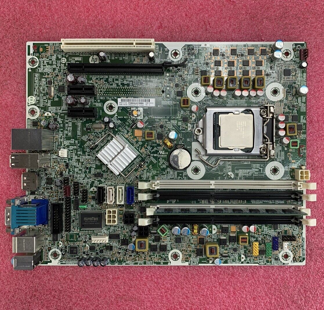HP 615114-001 6200 Pro Motherboard Intel Pentium G620 2.6GHz 4GB RAM