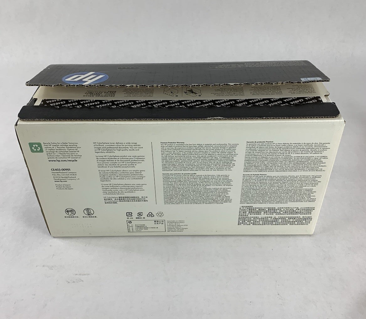 HP LaserJet 507A CE403A Magenta Print Cartridge Exp. June 2014 - Open Box6
