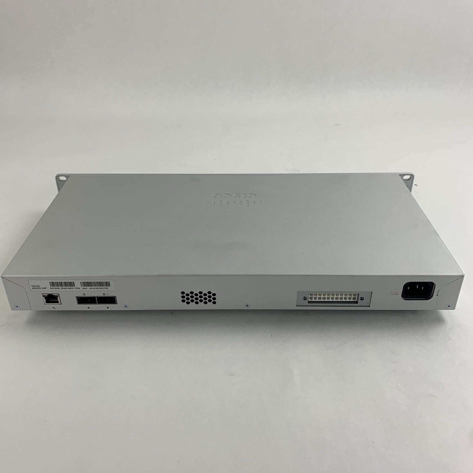 Cisco Meraki MS225-24P-HW Unclaimed 24-Port Gigabit Switch Tested Reset4