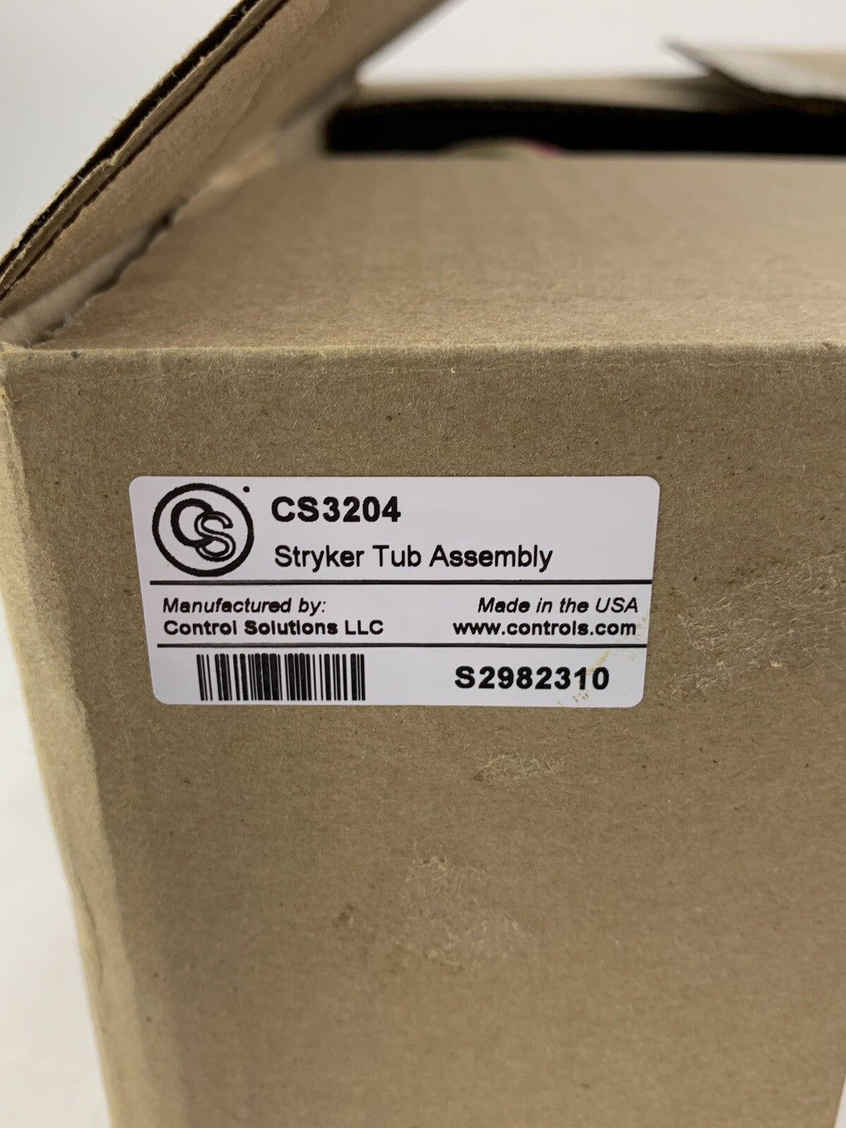 Stryker CS3204 Tub Assembly 1040-210-859 Power Supply Battery Charger Untested