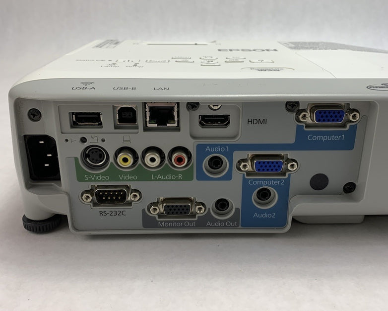 Epson PowerLite W29 H690A LCD Lamp Projector 3307 Lamp Hours - No Remote