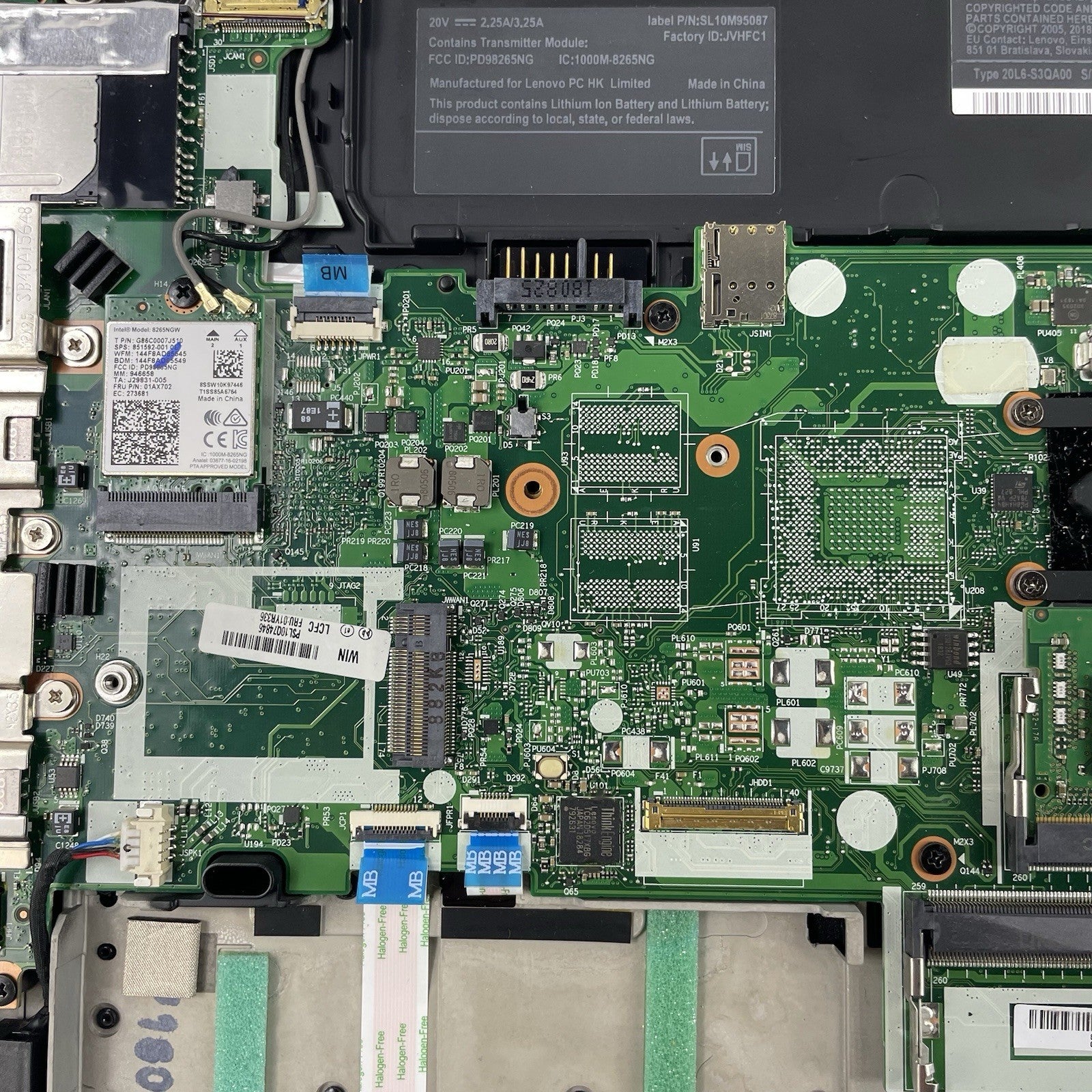 Lenovo ThinkPad T480 14" i5-8350U 1.70GHz 8GB RAM No SSD/OS/AC - Bad Charge Port18