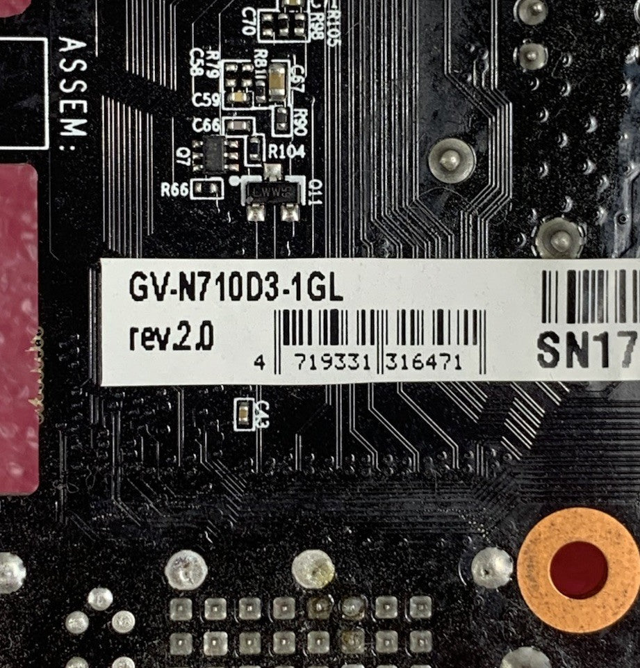 Gigabyte Nvidia Geforce GT 710 GV-N710D3-1GL Video Graphics Card7