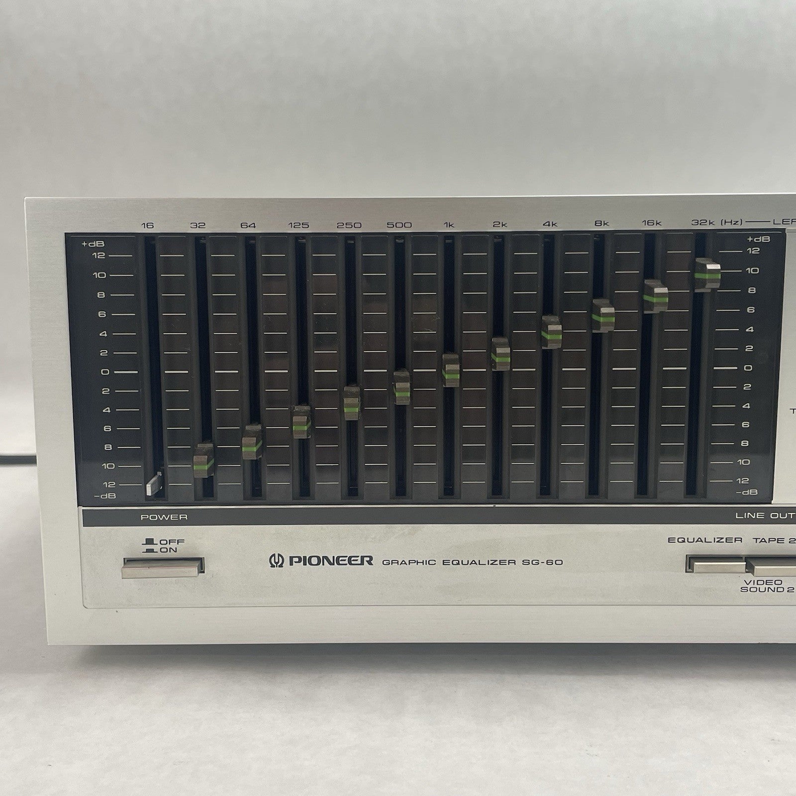 Pioneer Sg-60 Stereo Graphic Equalizer Tested3