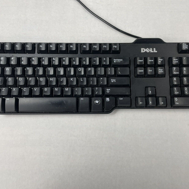 Dell L100 Keyboard U011 with USB Cable Lot of 4